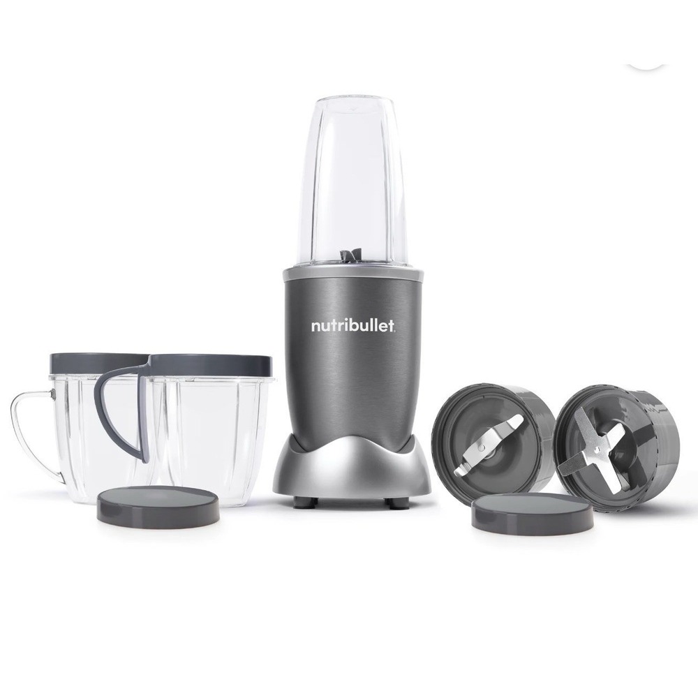 NutriBullet Magic Bullet Smoothie Blender NB-WL007A-02 Lot 2 Blades 3 Cups +more